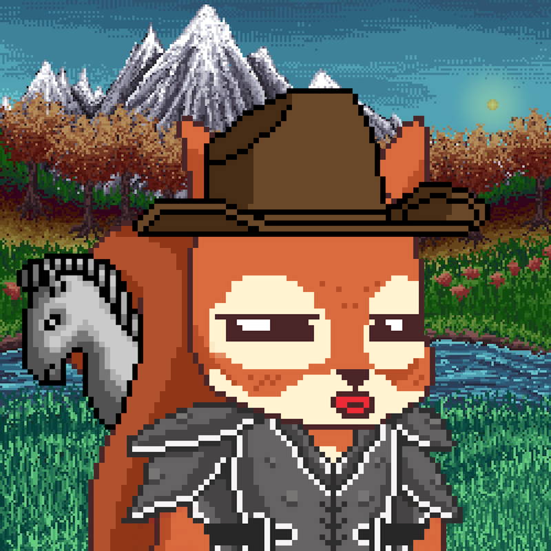 Pixel Squirrels #134